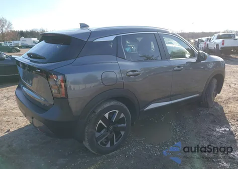 2025 Nissan Kicks Sv Intelligent Awd from USA, damaged, VIN 3N8AP6CBXSL436929